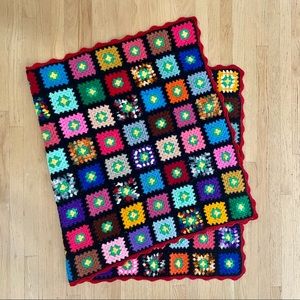 Vintage Patchwork Granny Blanket